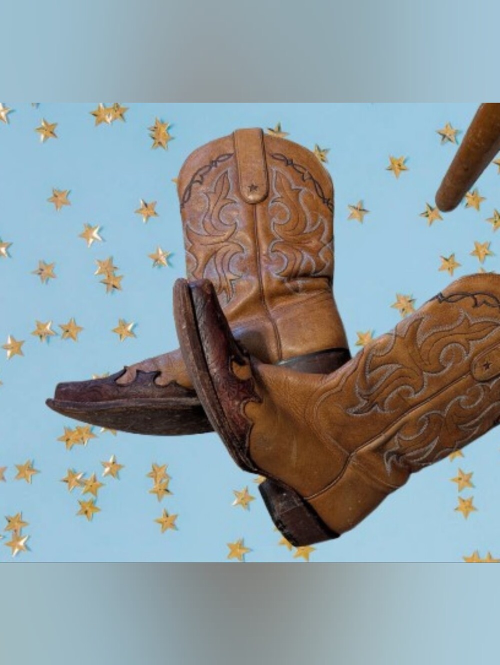 Tony Lama Vintage Western Leather Snip Toe Cowgirl Boots Santa Fe Sz 6.5 - Picture 2 of 7